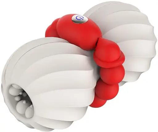 Мастурбатор I'MCUM Hot Squeeze з підігрівом та віброкільцем Білий (IM-FJB222)