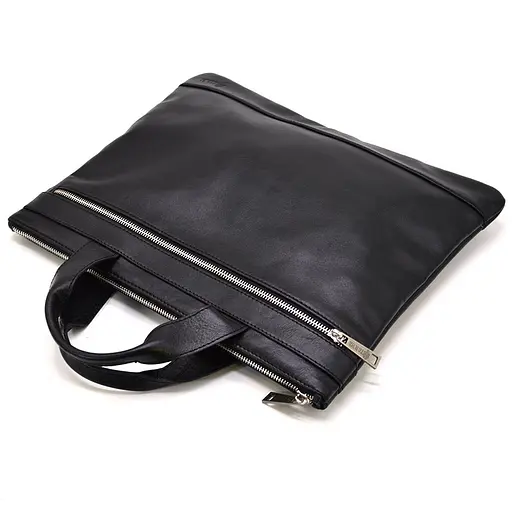 Кожаная мужская сумка TARWA 34х24х1 см sum0026092 - фото 5