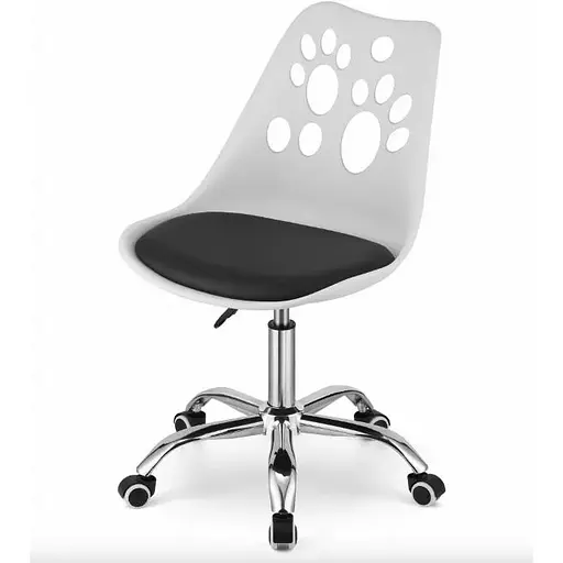 Офисное кресло Leobert Print бело-черный - фото 6