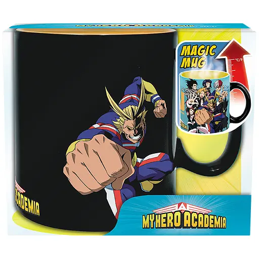 Чашка хамелеон My Hero Academia Group (Моя геройська академія) 460 мл - фото 1