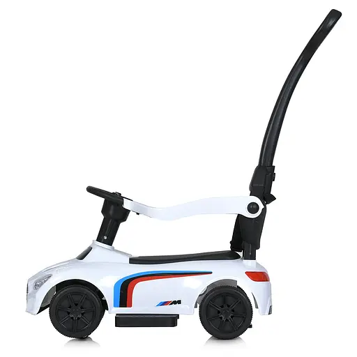 Детская каталка-толокар Bambi Bambi Racer M 5785-1 - комфорт и безопасность для малыша, белая - фото 3