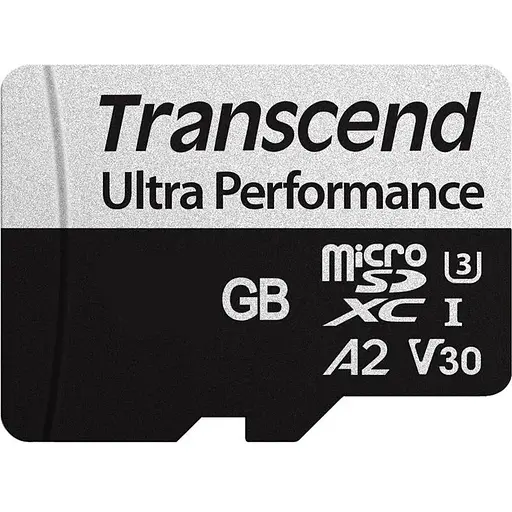 Карта пам'яті Transcend 256 GB microSDXC UHS-I U3 V30 A2 340S + SD Adapter TS256GUSD340S