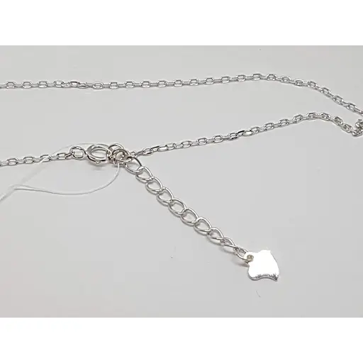 Срібне кольє Подіум з фіанітом. CN1403 - фото 5