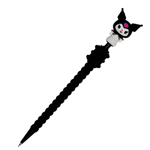 Карандаш механический с фигуркой Kuromi Bambi 9626(Black) 0,5 мм - фото 1