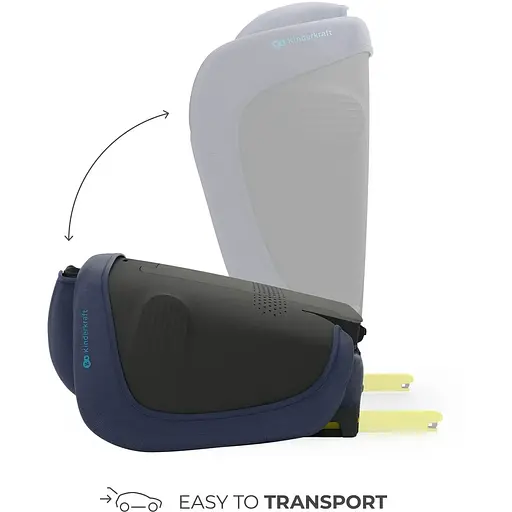 Автокресло Kinderkraft Unity 2 i-Size Navy (KCUNIT02NAV0000) - фото 5