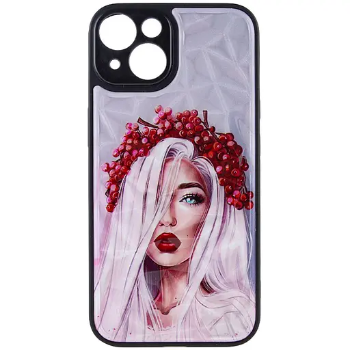 Чехол Epik TPU+PC Prisma Ladies для Apple iPhone 14, 6.1 Ukrainian Girl