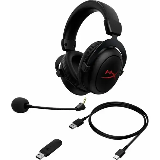 Bluetooth-гарнітура HyperX Cloud II Core Wireless Black (6Y2G8AA) - фото 6
