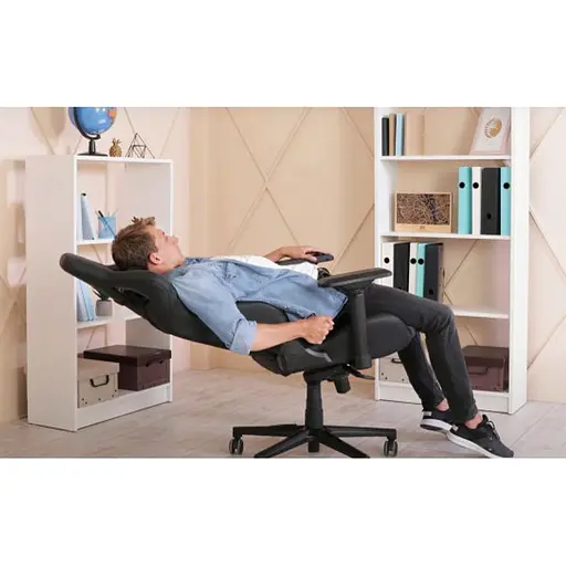 Геймерское кресло GT Racer X-8005 Dark Gray/Black Suede [147949] - фото 12