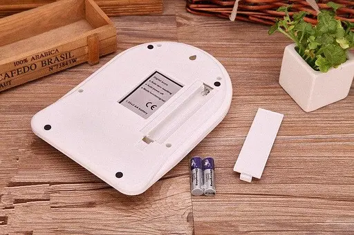 Кухонні електронні ваги SF-400 до 10 кг з тарокомпенсацією, Kitchen Master Білий 81742 - фото 6