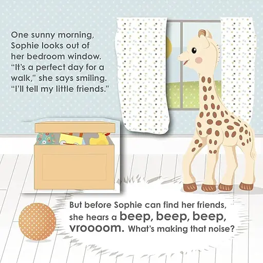 Sophie la girafe. Sophie's Big Beep Beep Book! - фото 2