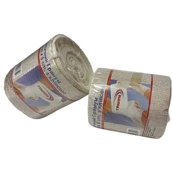 Бинт еластичний медичний Гранум середньої розтяжності з кліпсою 8 см 4 м