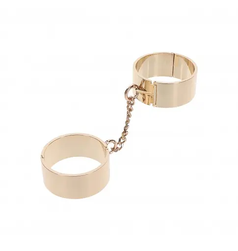Наручники Taboom Dona Slave Wrist Cuffs 62 см золотий - фото 2