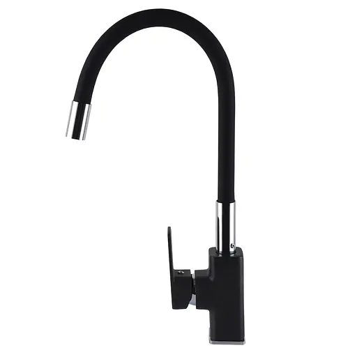 Смеситель для кухни Globus Lux Milano GLM-203LR-1-Onix Черный матовый - фото 2