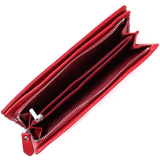 Кожаный женский кошелек ST Leather 10х19х2.5 см acs0028462 - фото 4