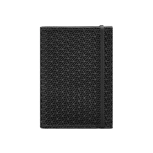 Шкіряна обкладинка для паспорта 2.0 Карбон чорна - фото 8