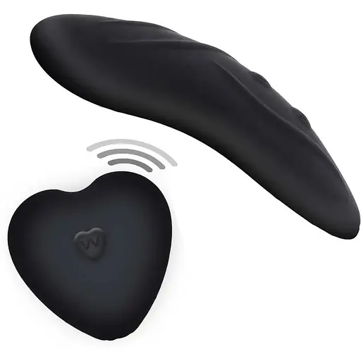 Вібратор у трусики Toy Joy Angel The Divine Panty Pleaser 9.3 см чорний