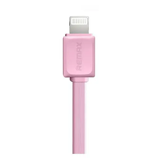 Кабель Lightning Remax Fast Data RC -008i розовый - фото 1