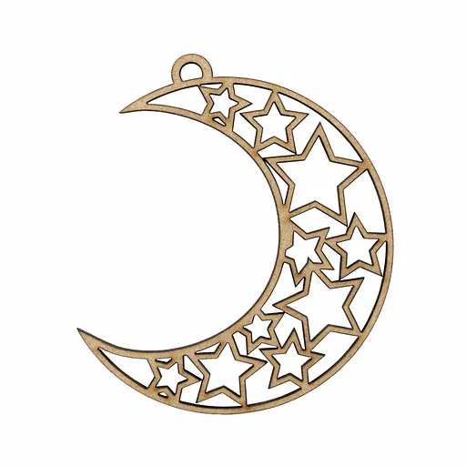 Набір заготовок Rosa Talent Місячна ніч ХДФ 8х9 см 3 шт - фото 4