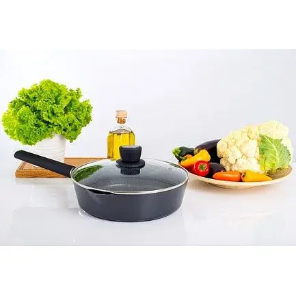 Сковорода Ringel Caesar глубокая с крышкой 26 см (RG-1136-26) - фото 3