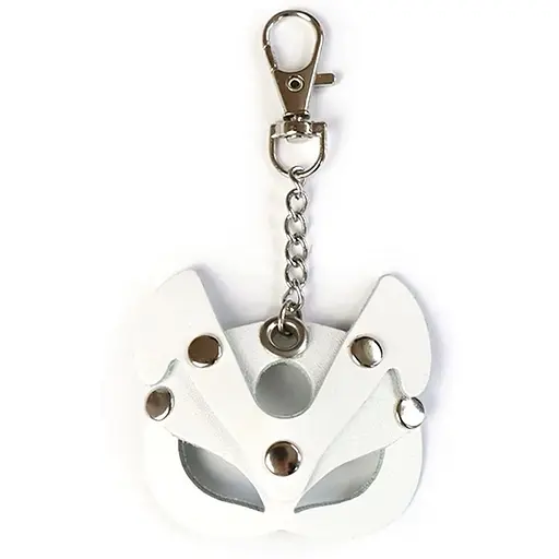 Брелок на карабіні для ключів Art of Sex Kitty, Білий