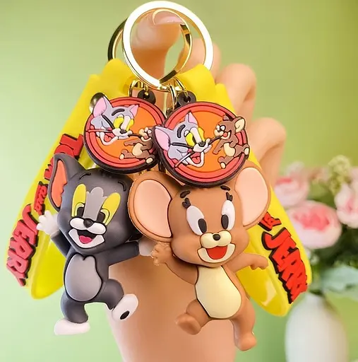 Брелок С 68365 Том та Джері (6900067686725) Микс - фото 1