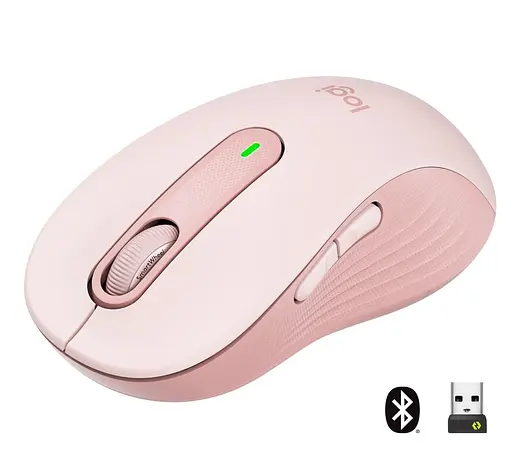 Мышь Logitech Signature M650 L Wireless Mouse Rose (910-006237) - фото 1