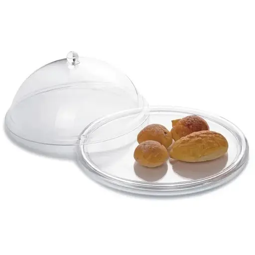 Тортівниця акрилова з кришкою Ø 34 см Моно Empire 9680