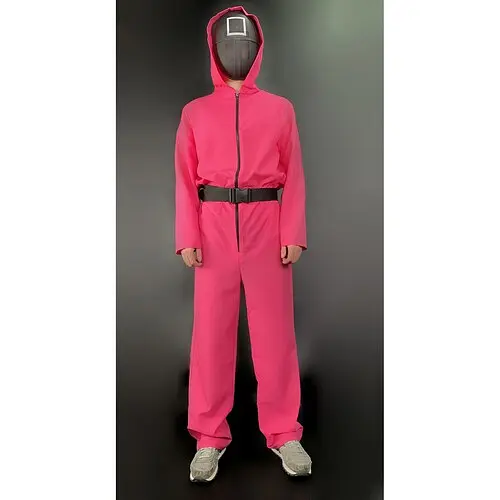 Костюм Игра в кальмара с маской квадрат squid game - фото 1