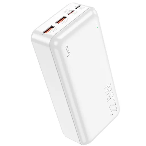 Портативний ЗП Power Bank Hoco J101B Astute PD20W+22.5W 30000 mAh Білий