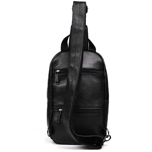 Рюкзак слинг кожаный с карманами TARWA 29х17х8 см sum0028241 - фото 6