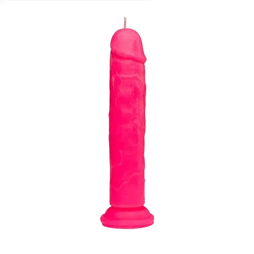 Свеча Love Flame - Dildo Roma Pink Fluor, CPS03-Pink - фото 4