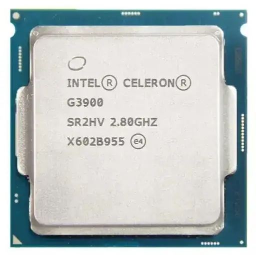 Процессор Intel Celeron G3900 (CM8066201928610) (Socket 1151, 2T, 2.8 ГГц, Tray) Б/у - фото 1