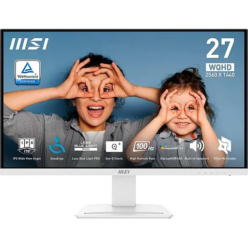 Монітор 27" MSI PRO MP273QW E2 QHD IPS 100Hz (PRO MP273QW E2) - фото 1