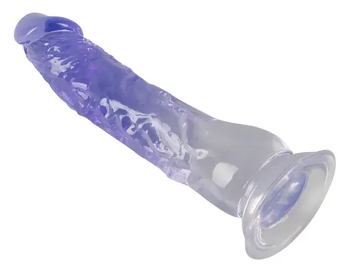 Фалоімітатор Crystal Clear Dildo 22.5 см мульти - фото 4