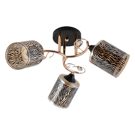 Люстра декоративна V XA1517/3 BK+FGD - фото 2