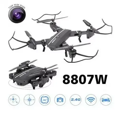 Протиударний квадрокоптер із камерою 8807W дрон - фото 8