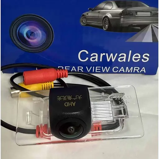 Камера заднего вида в номерной знак Audi A1 A3 A4 A7 Q3 Q5 (2012-14) два режима HS-8202 AHD 1080P/720P - фото 4