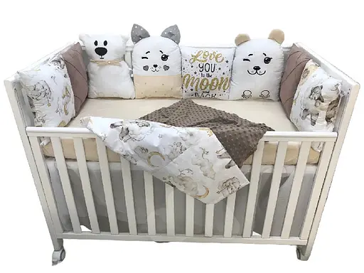 Дитячий набір Moontime у ліжечко "Місячні обійми" - фото 2
