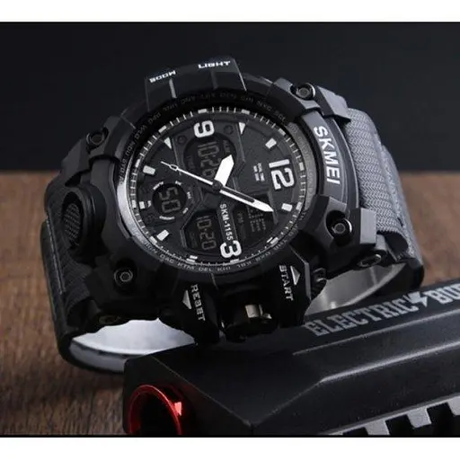 Чоловічий наручний годинник Skmei Hamlet 1155 Чорний - фото 7