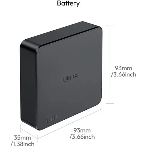 Накамерный свет Ulanzi EC65 65Вт Bi-Color [141988] - фото 4