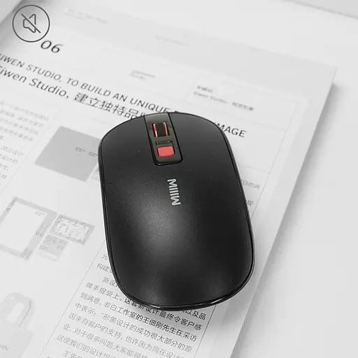 Мышь Xiaomi MiiiW Wireless Mute Mouse Lite PM21 (MW23M21) White - фото 3