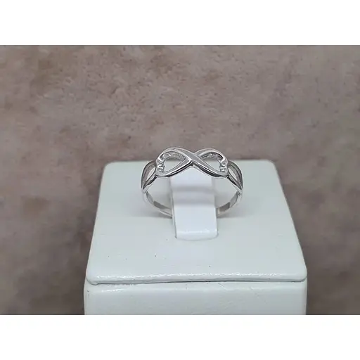 Серебряное кольцо Qvaliz Бесконечность. 901-00443 - фото 4