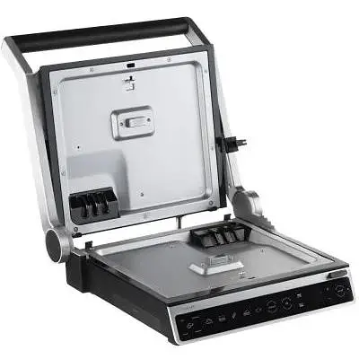 Електрогриль Ardesto GK-STC20 Black/Silver 2000W - фото 5