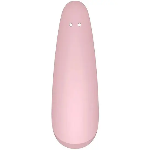 Вакуумный клиторальный стимулятор Satisfyer Curvy 2+ Рожевий - фото 4