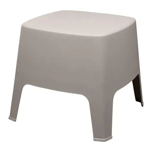 Столик-табурет приставний Prosperplast Milane сіро-бежевий - фото 1
