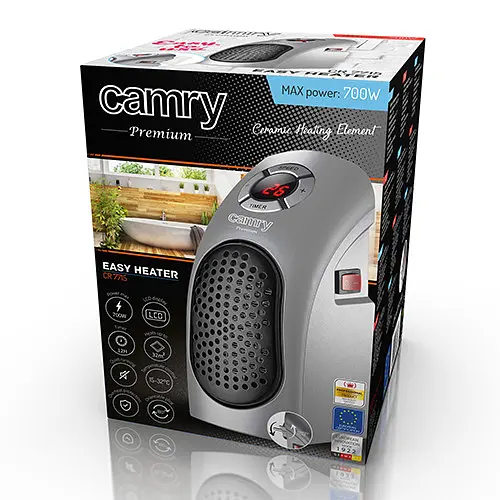 Тепловентилятор обогреватель Camry CR 7715 - фото 5