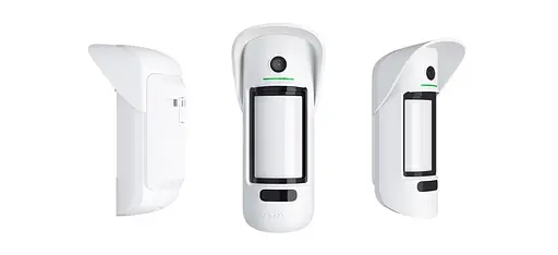 Ajax Бездротовий датчик руху з камерою та фото по запиту MotionCam Outdoor PhOD Jeweller білий - фото 6