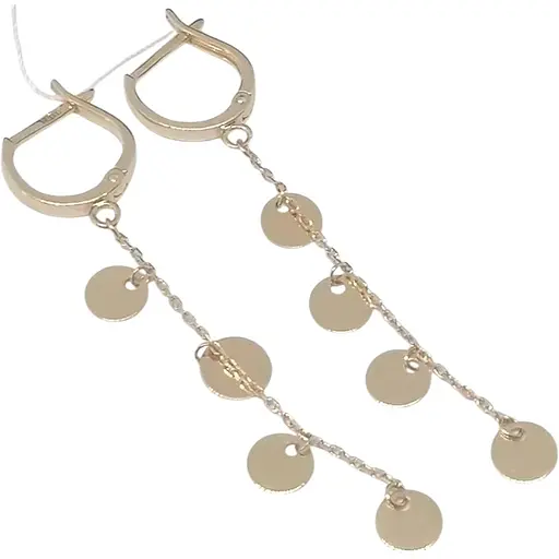 Золотые серьги Favoritum. 210533_1