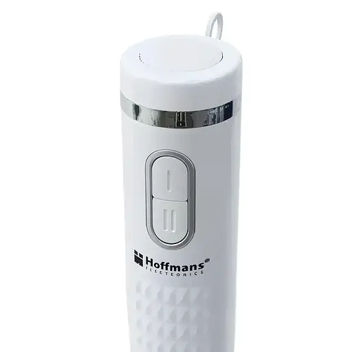 Блендер занурювальний Hoffmans HM-8036 нержавіюча сталь 2 швидкості 1000 Вт Білий - фото 2