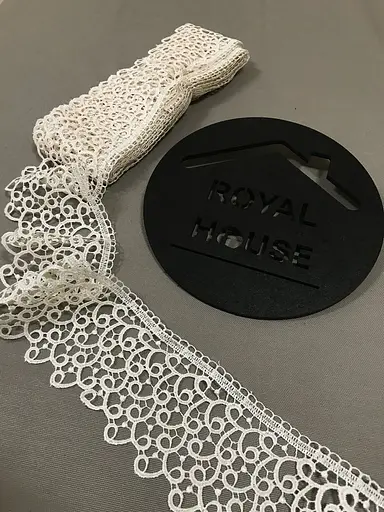 Мереживо Мізки кремове - фото 4